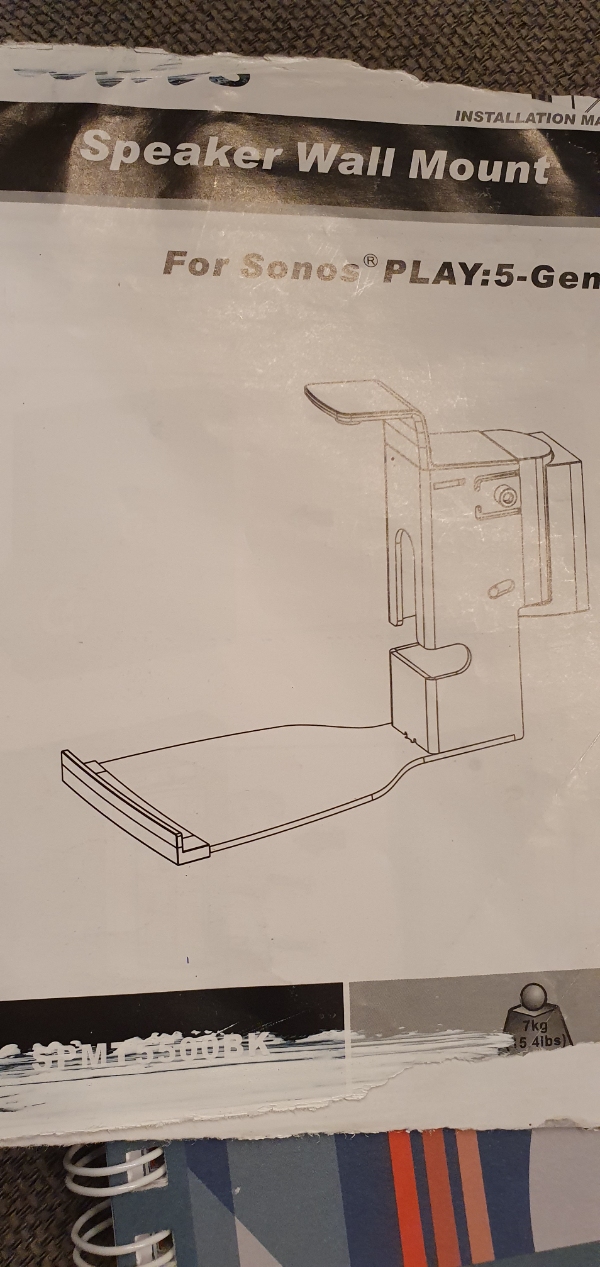 Ophæng til Sonos høktaler