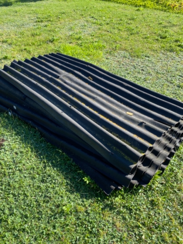 Bort kørsel af gl. tagplader,lægter og D.I.V