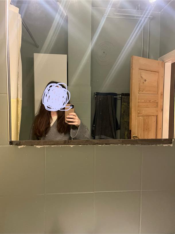 Reperation af væg på badeværelse