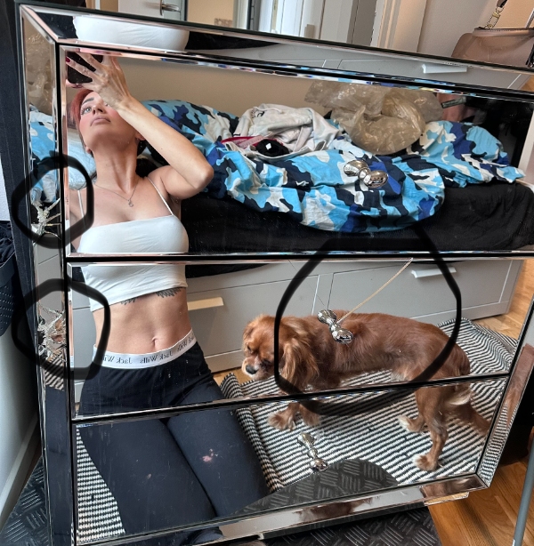 reparation af spejl kommode