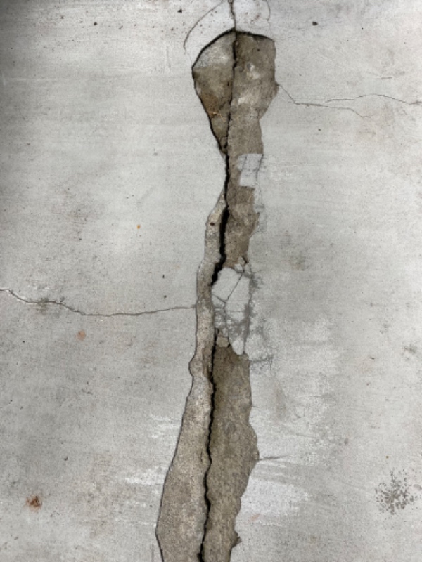 Betontrappe repareres