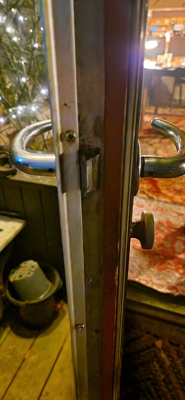 udskiftning af rukolås i gammel yderdør