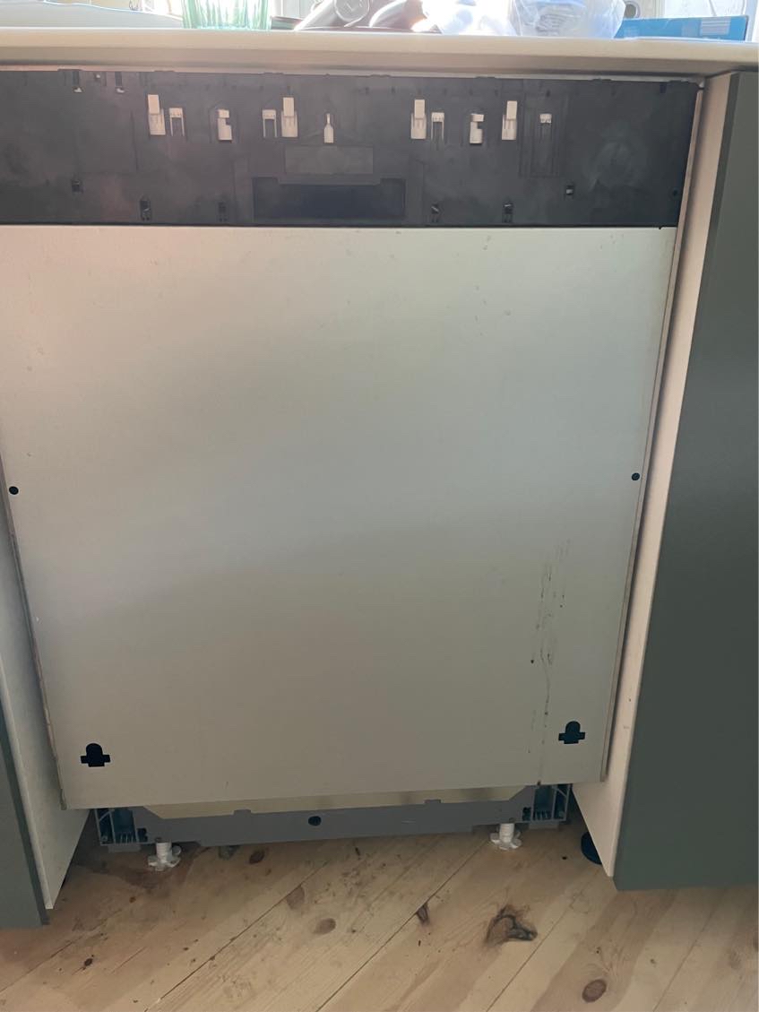 Montering af IKEA frontlåge på Siemens opvaskemaskine