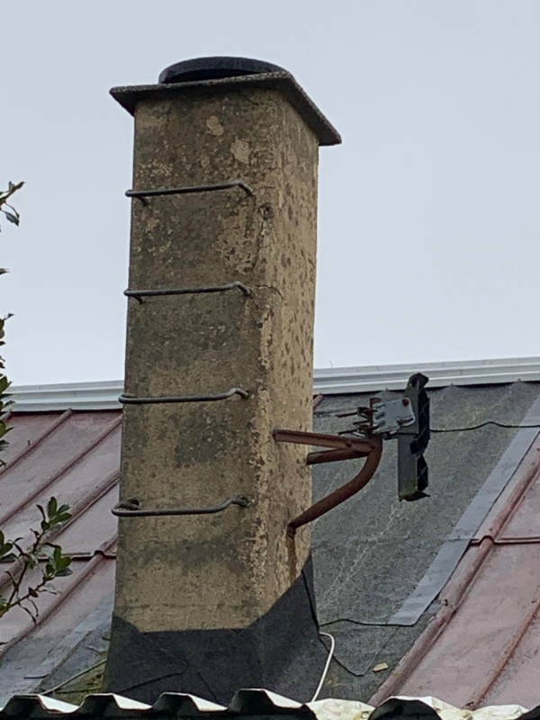 Reperation af skorsten