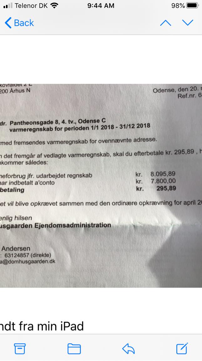 Afmontering af pålimet sisal