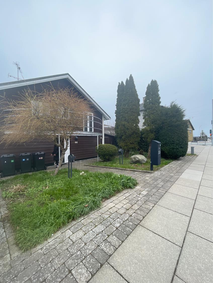 Oprydning af forhave og have