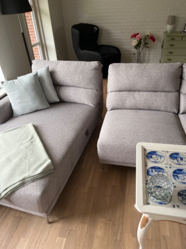 Samle elevationssenge + bortskaffelse af pap