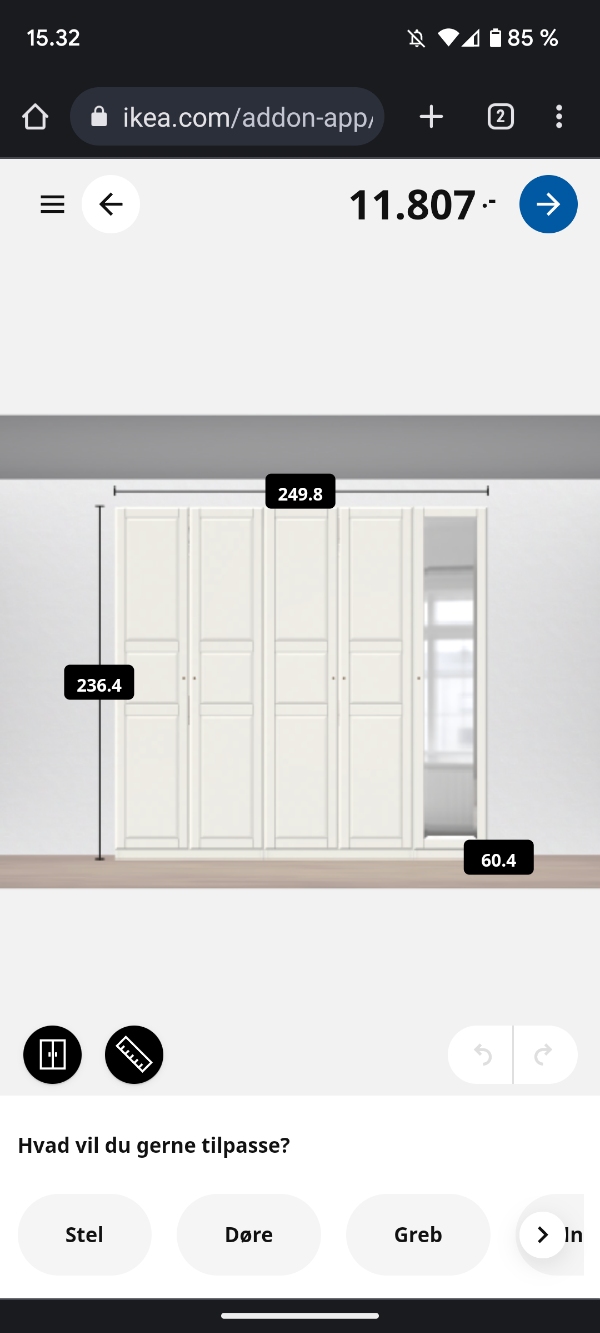 Montering og samling af IKEA pax skab