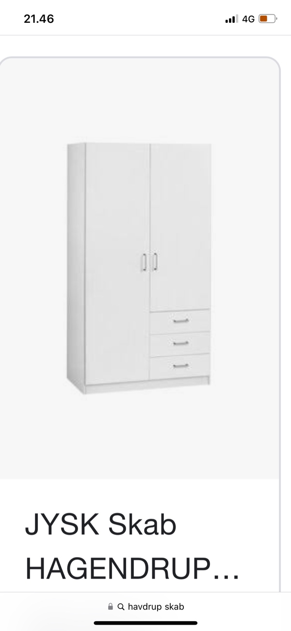 Samle to skabe og en kommode