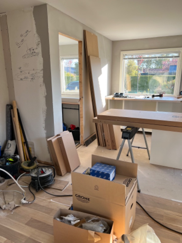 Installation af IKEA køkken