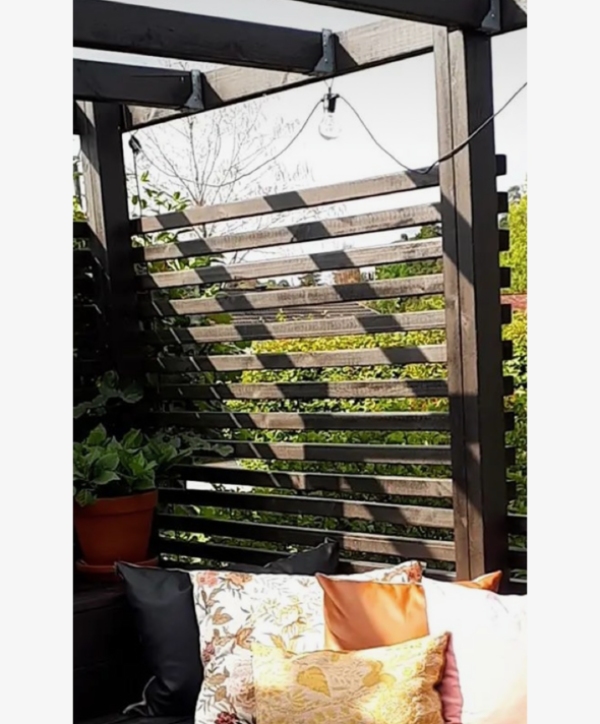 Bygning af overdækket terrasse
