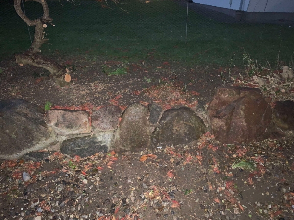 Fjernelse af sten fra stensætning