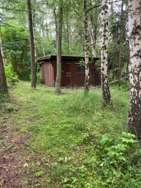Fjernelse af tre skure