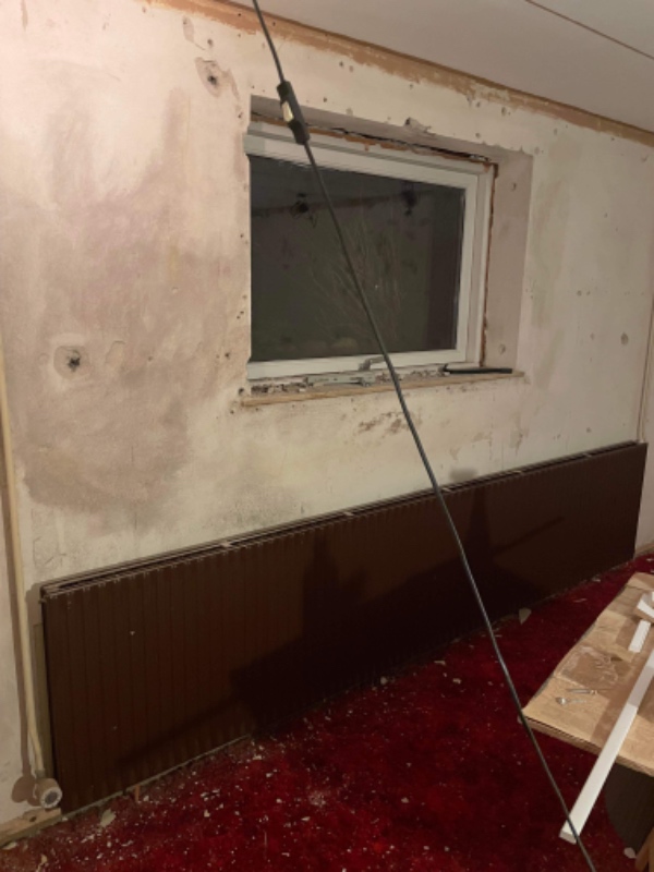 Nedtagning af radiatorer