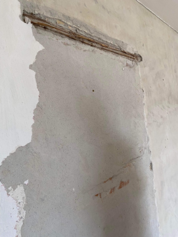 Pudset 2 mindre sektioner op