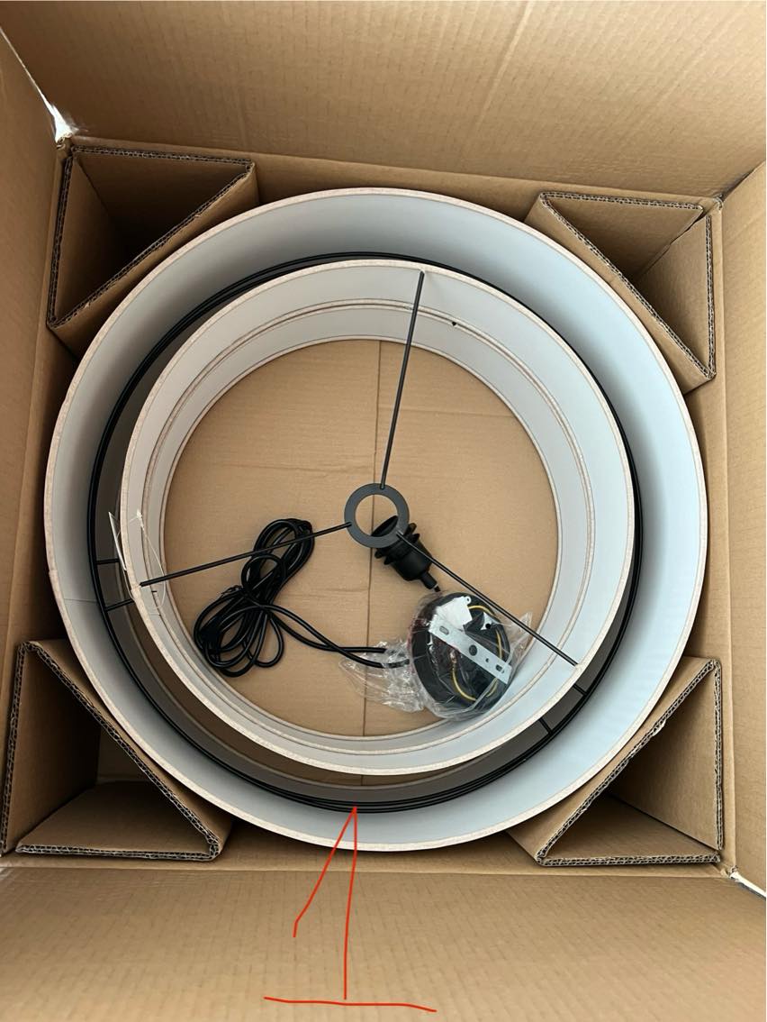 Montering af loftslampe