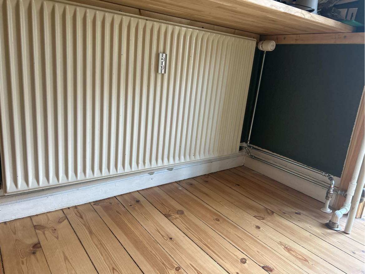 Nedtagning af radiator
