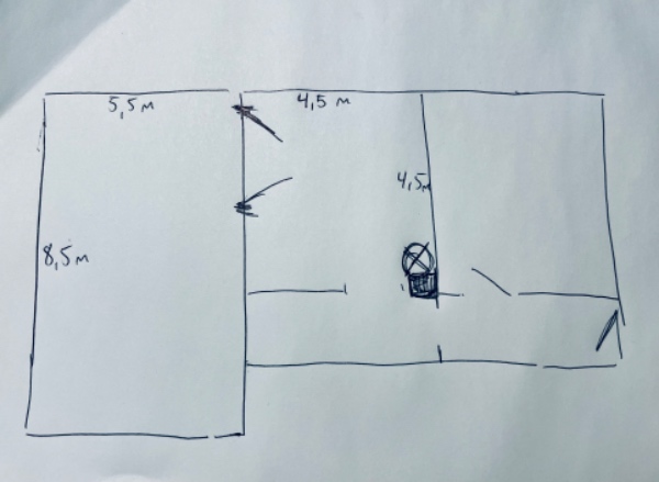 Montering af brændeovn