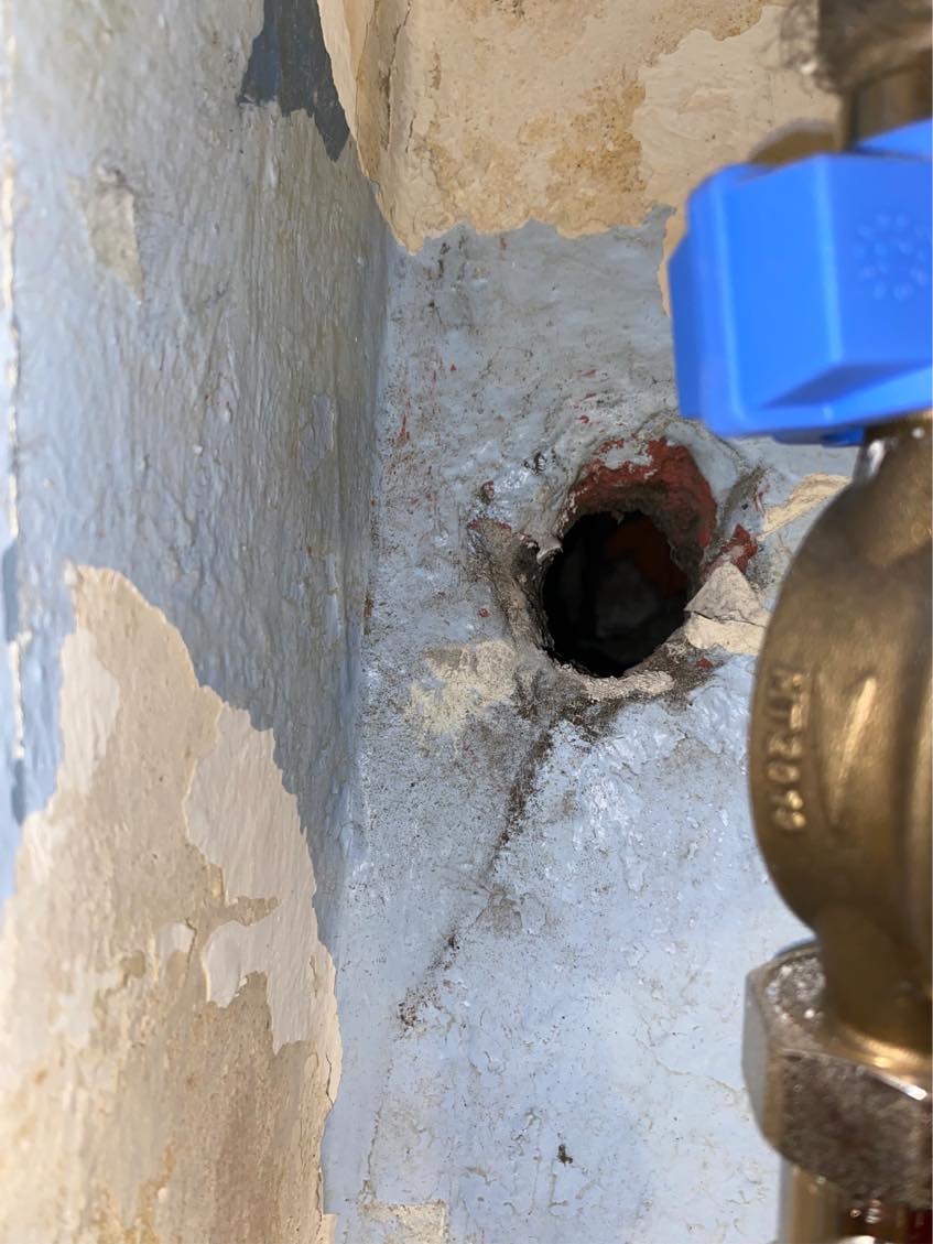 Opmuring af døråbning