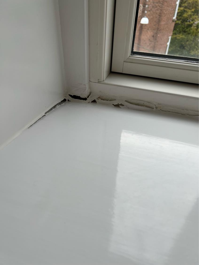 Fjerne og ligge ny fuge