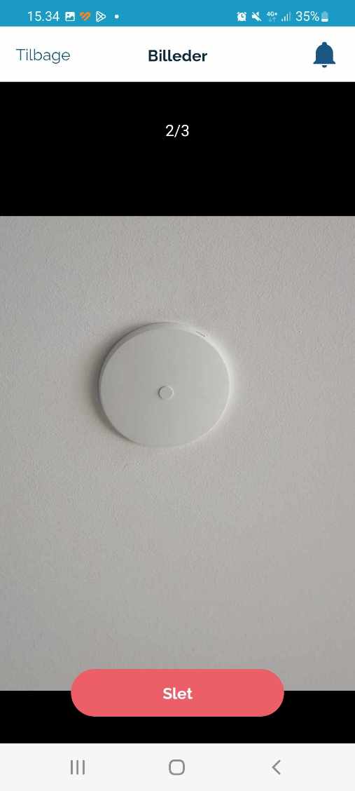 Opsætning af lightswing plus lampe