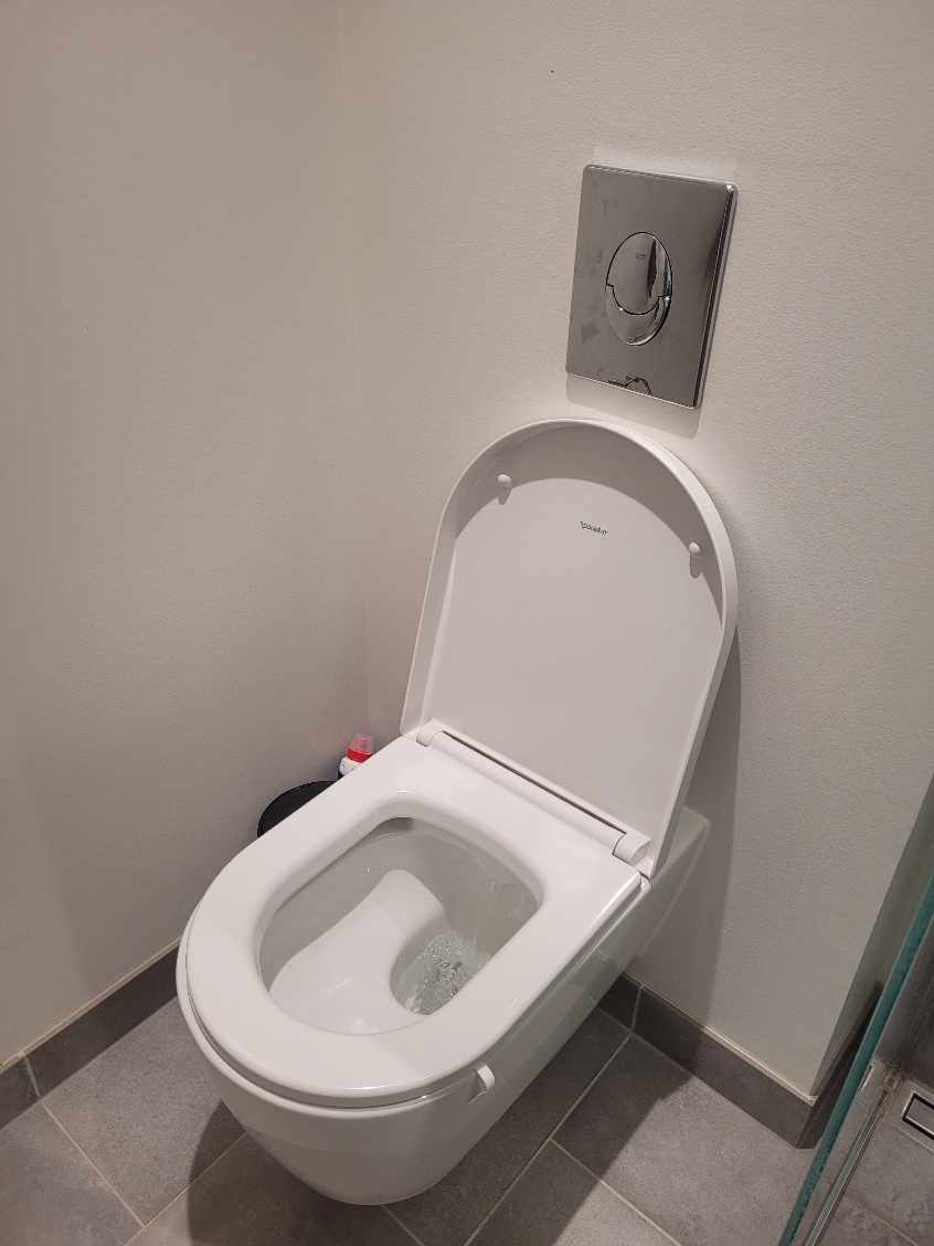 Duravit væghængt toilet løber