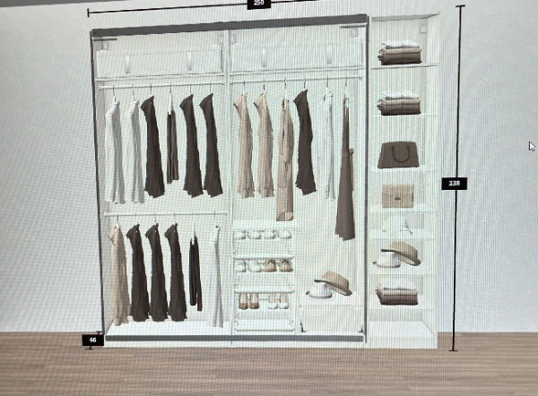 Ned- og Opsætning af skabe og flytning af nogle