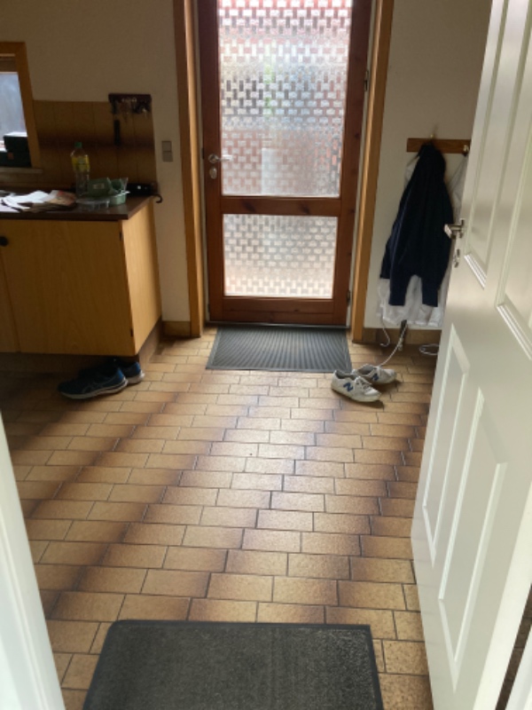 Beyggers og badeværelse