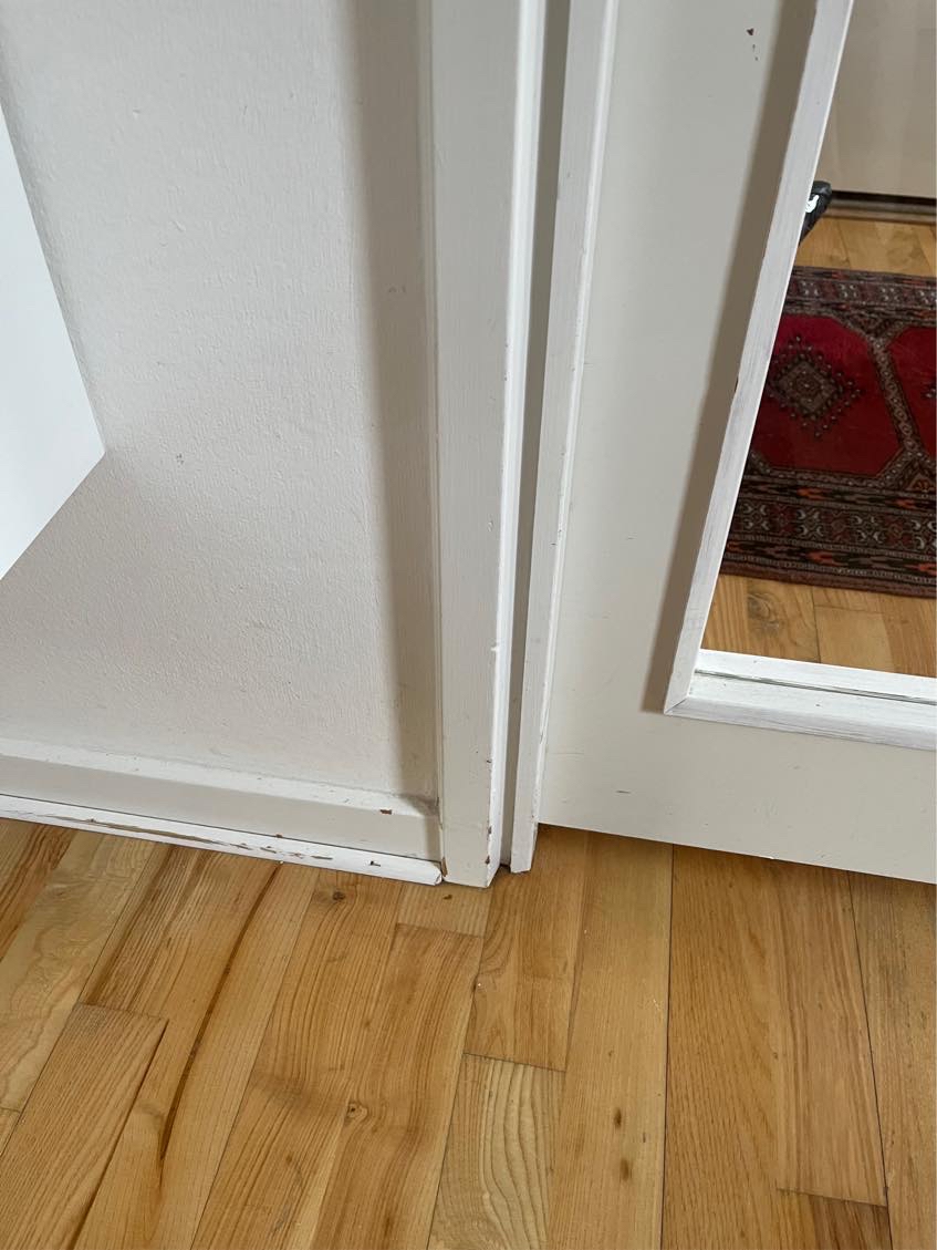 Maling af lister og dørkarm