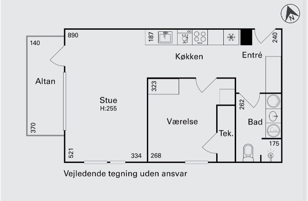 Hjælp til maling af væg i stue og alle vægge soveværelse