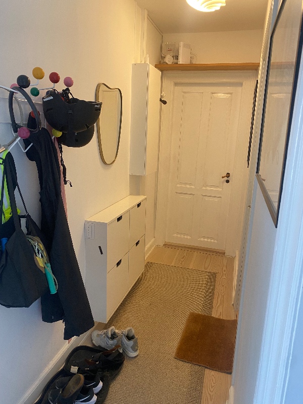 Maling af entre, lister og evt. vinduer