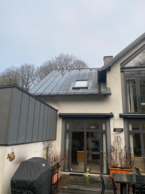 Rensning af tagrender- lidt kompliceret opgave.