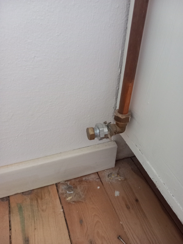 Montering af gaskomfur