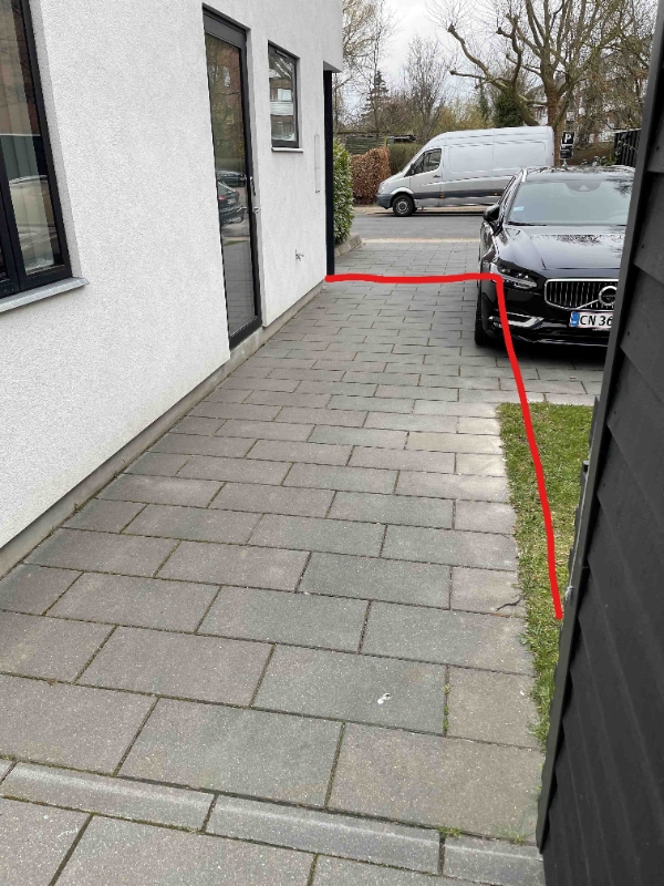 Nedgravning af kabel