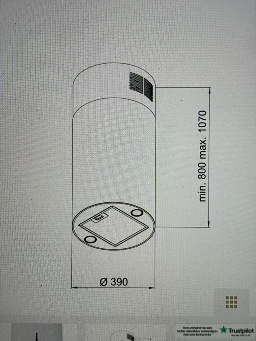 Montering af emhætte