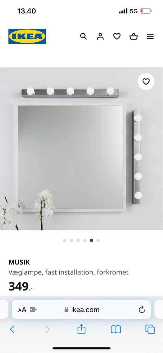 Lampe opsætning