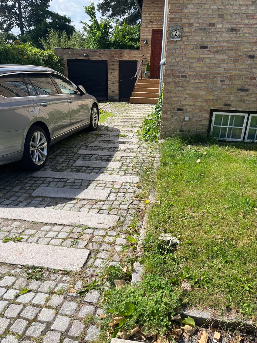 Fjerne ukrudt og feje