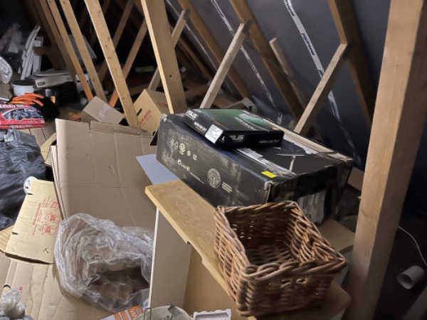 Tømme et loft og køre på forbrændingen