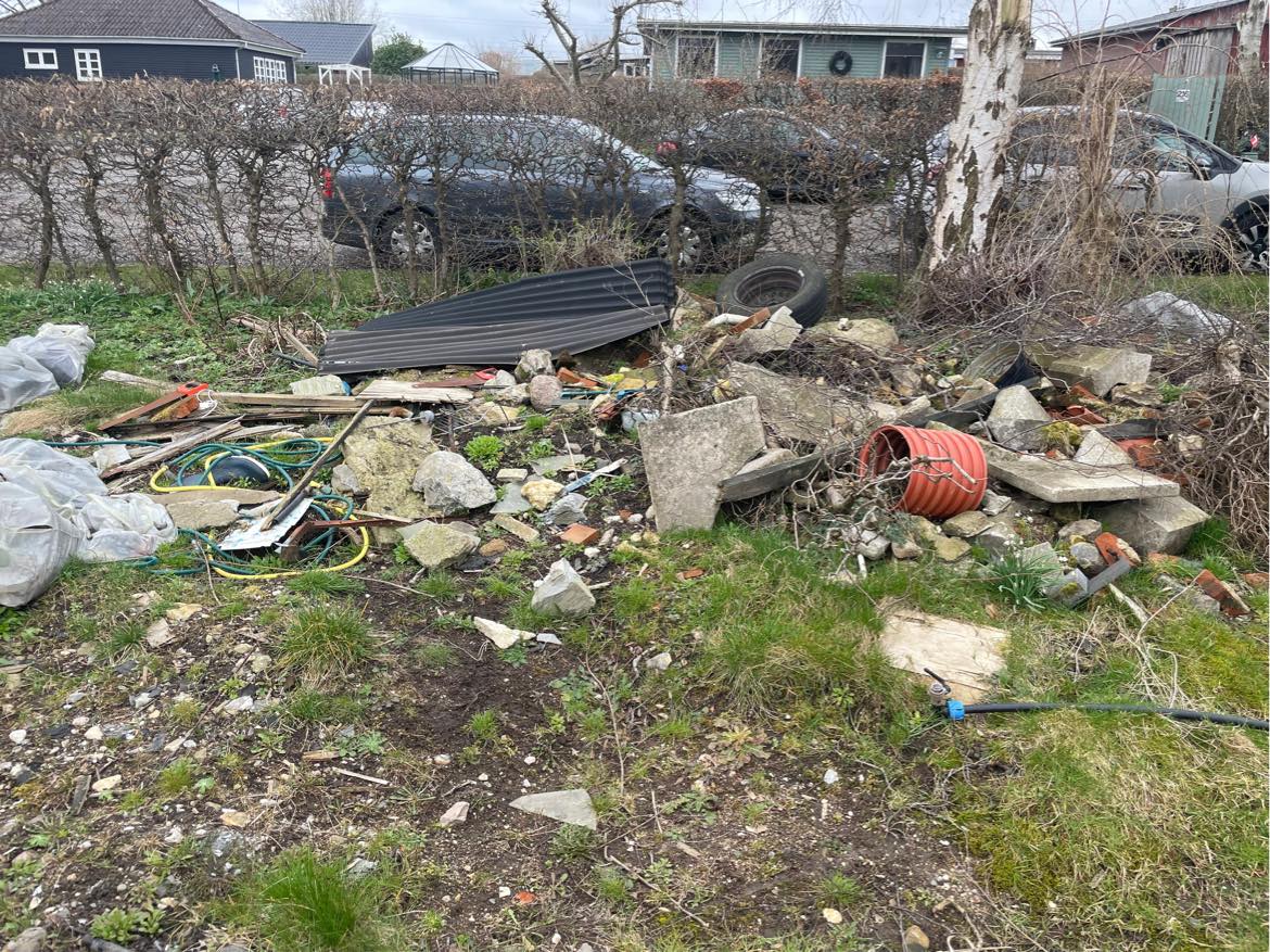 Affald skal køres væk