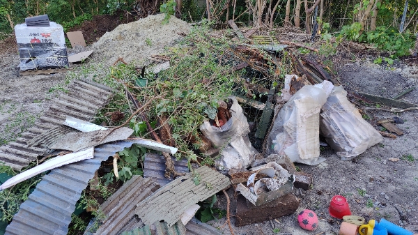 Afhentning af blandet affald