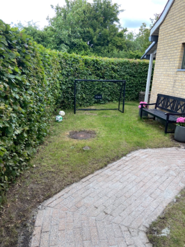 Fjernelse af gammelt græs