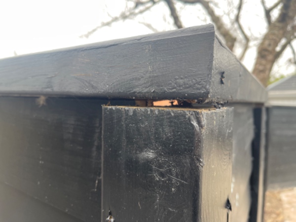 Reparation af træhegn