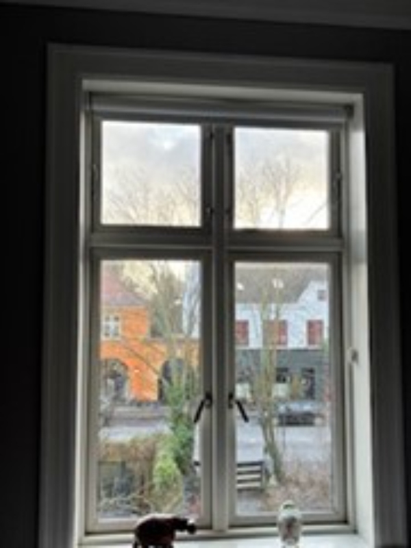 Pudsning af 5 thermovinduesfag inde- og udefra