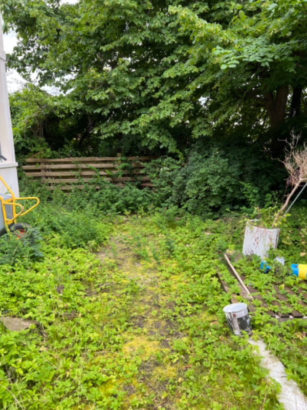 Haveoprydning og affaldskørsel