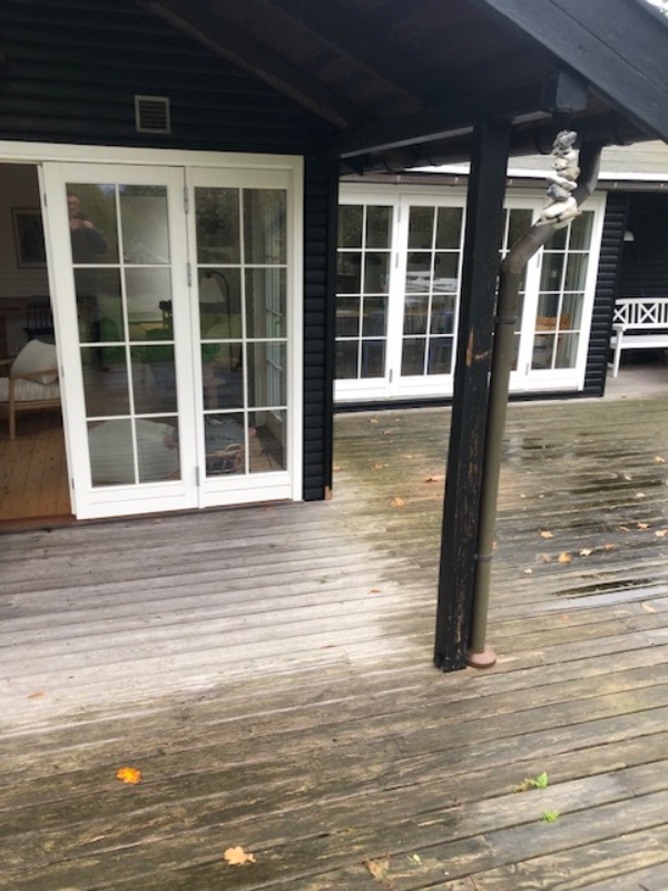 Udskiftning af 80 kvm træterrasse ved sommerhus