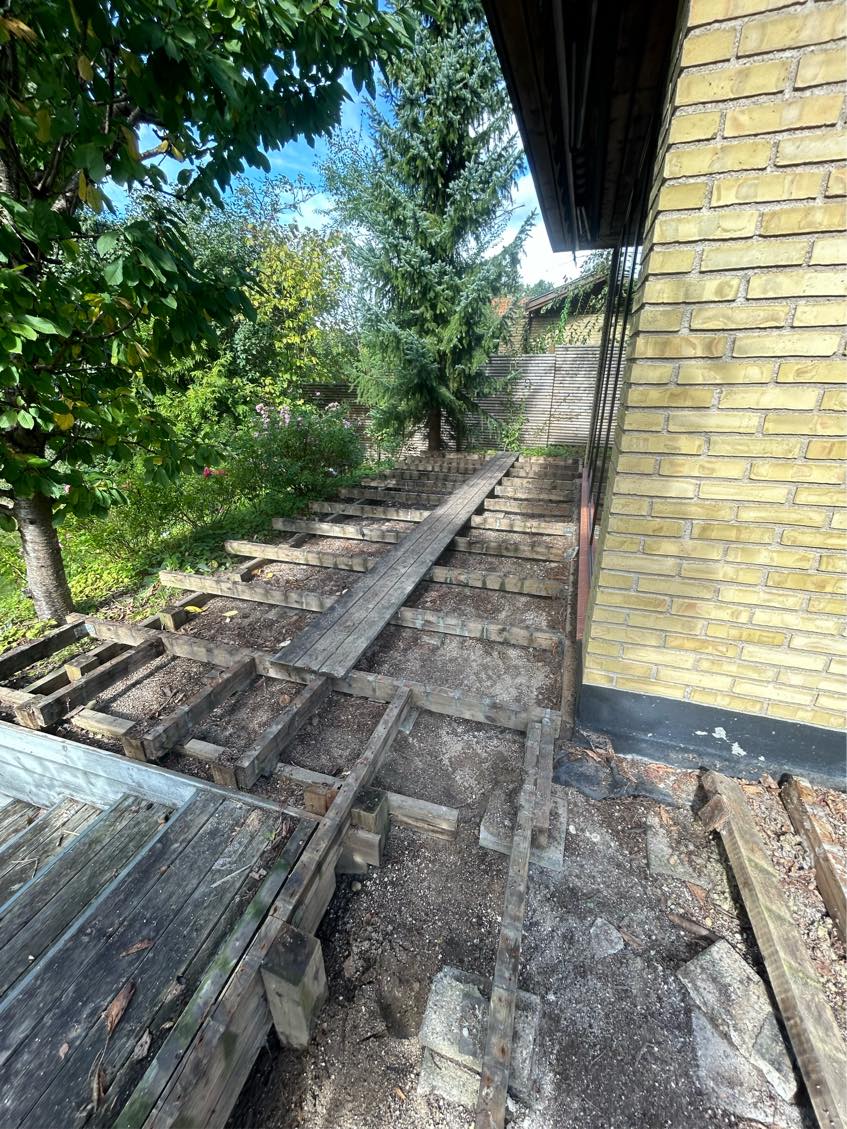 Bortskaf terrasse