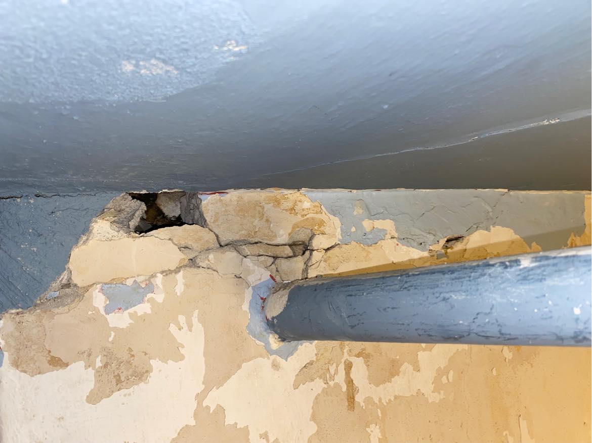 Opmuring af døråbning