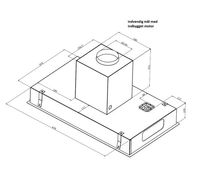 Fjern emhætte og monter ny