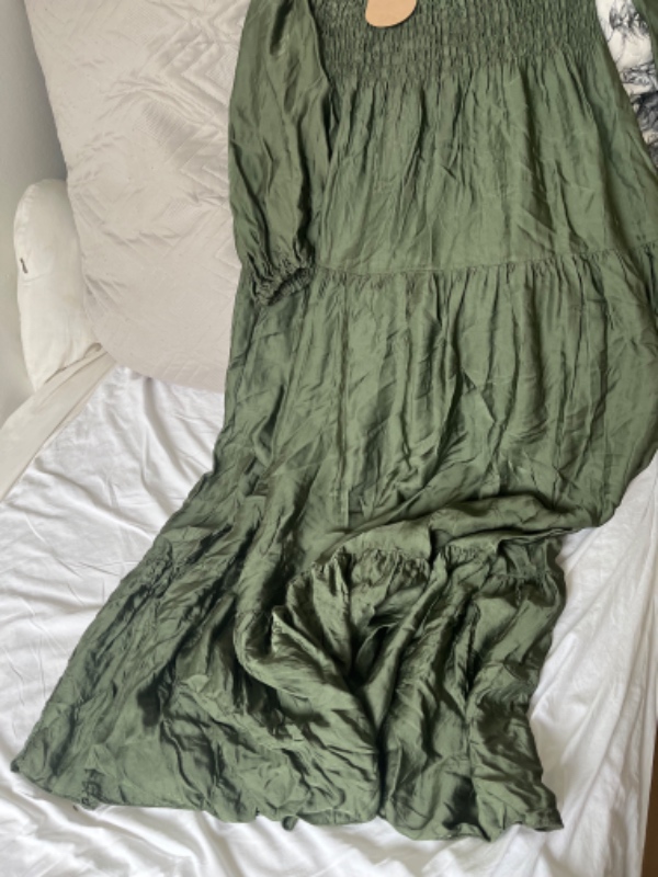 Oplægning af kjoler og ærmer på cardigans