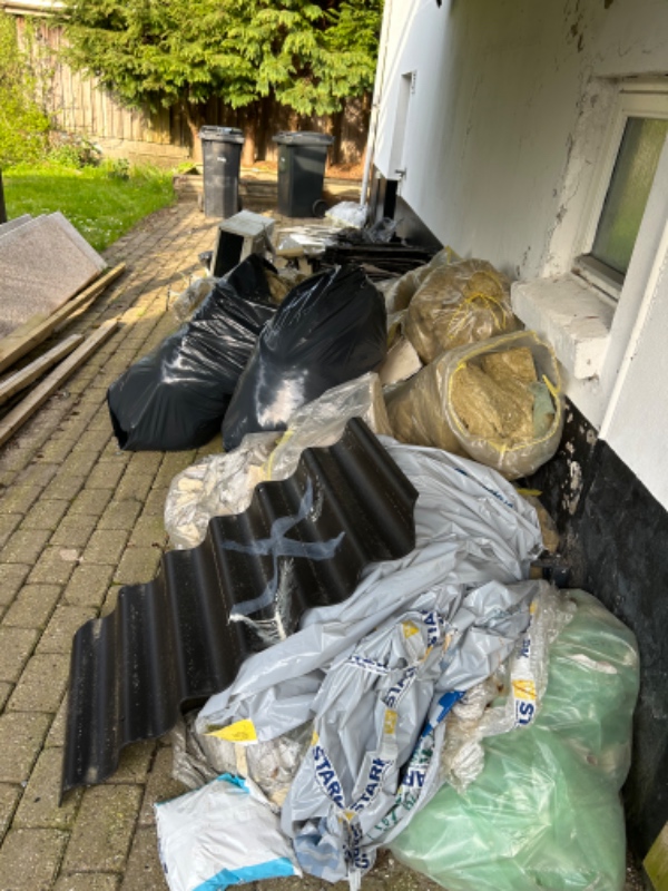 Construction debris removal